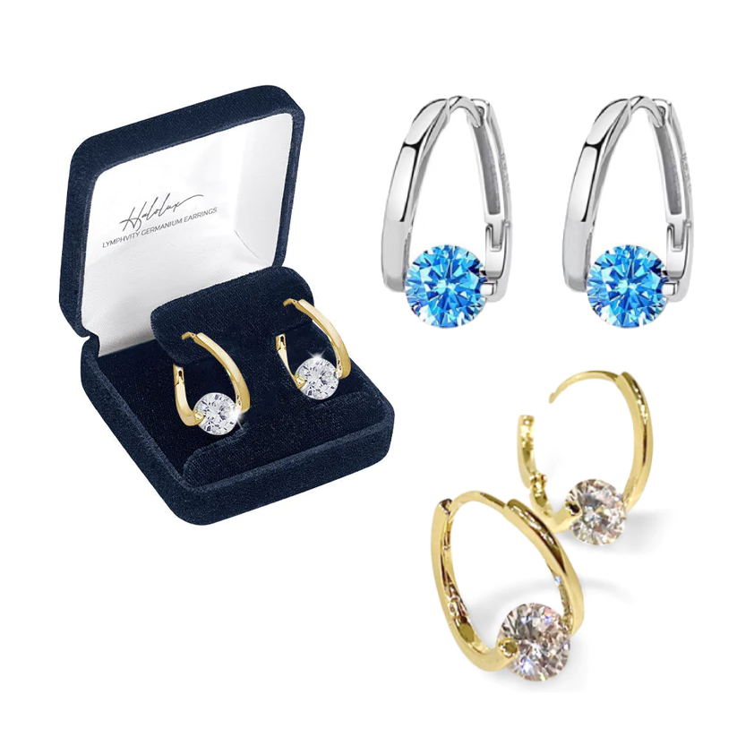 GSUNLEO® Lymphvity MagneTherapy Germanium Earrings(Limited Time Discount 🔥 Last Day)