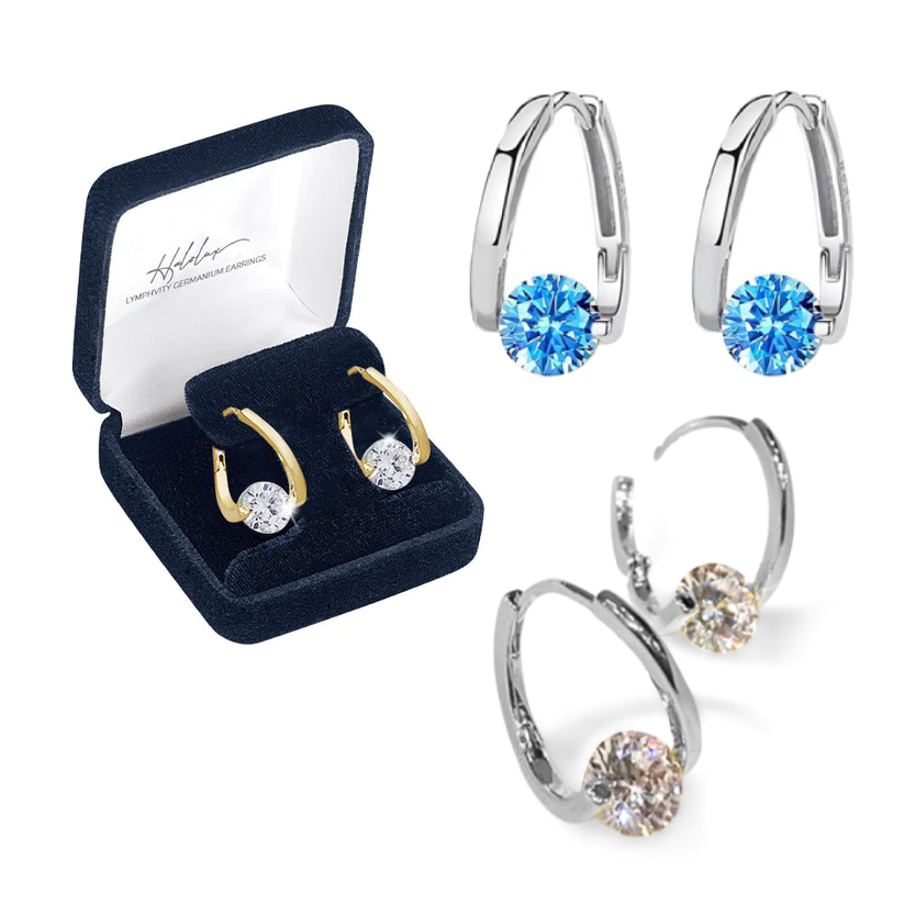 GSUNLEO® Lymphvity MagneTherapy Germanium Earrings(Limited Time Discount 🔥 Last Day)